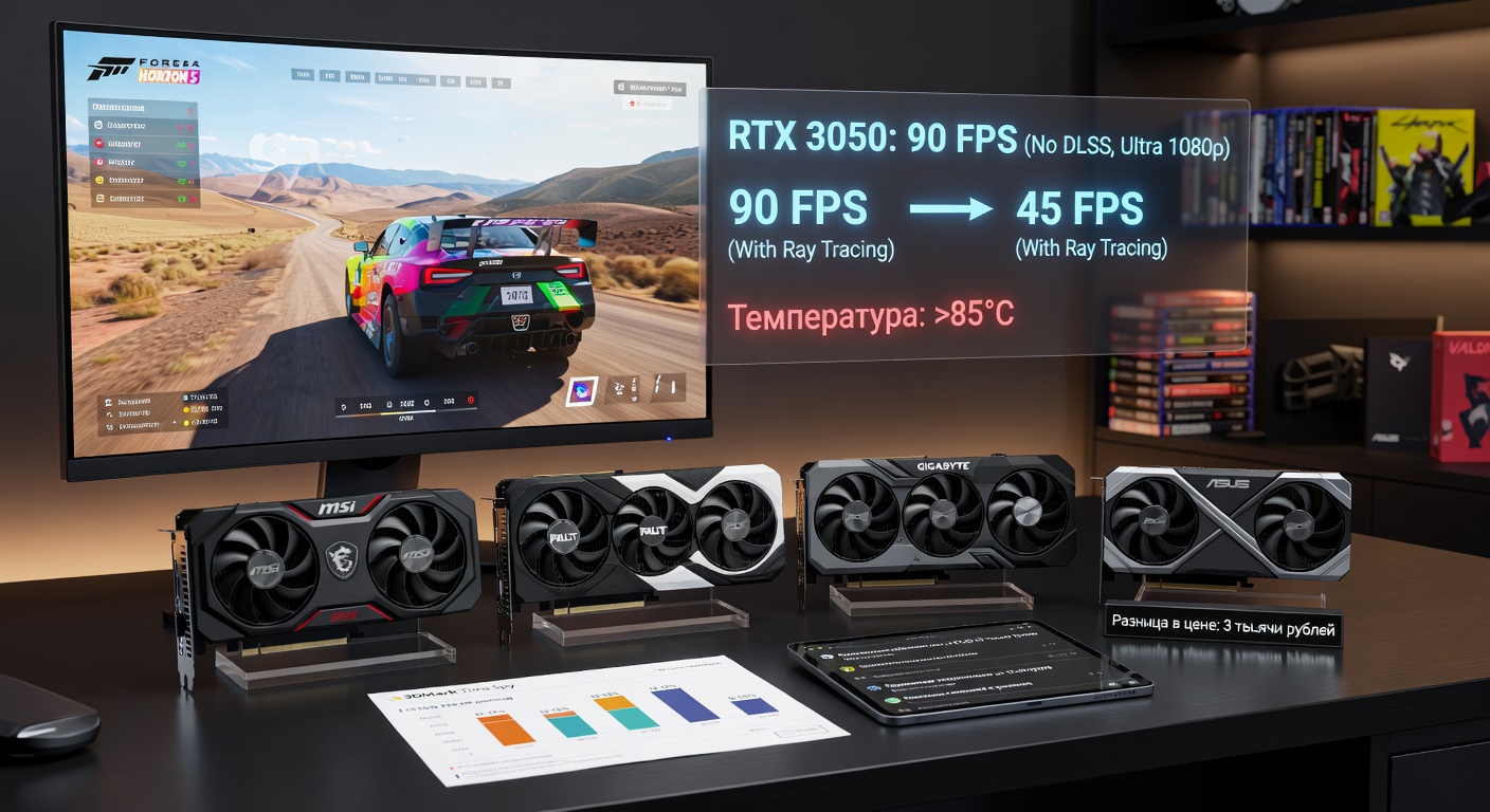 RTX 3050 от MSI, Palit, Gigabyte, Asus: какую модель выбрать: подробный гид по выбору с тестами и сравнениями