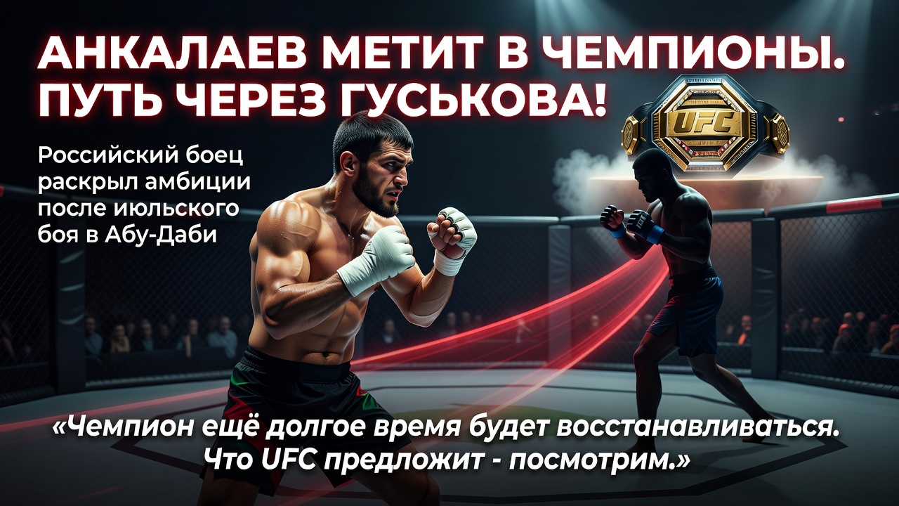 Анкалаев метит в чемпионы. Путь через Гуськова!